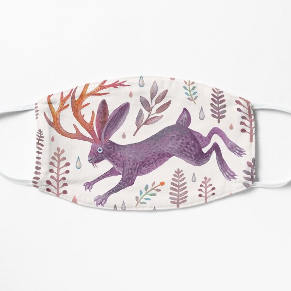 Jackalope Flat Mask