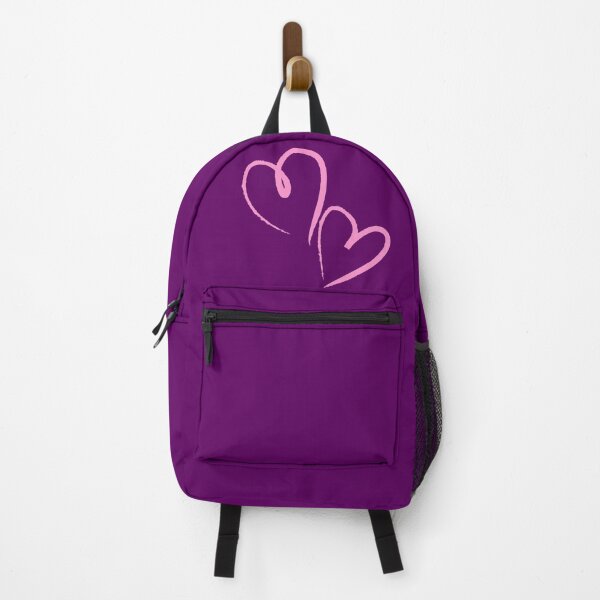 Item preview, Purple Hand Drawn Heart Pattern designed and sold by parazitgoodz.