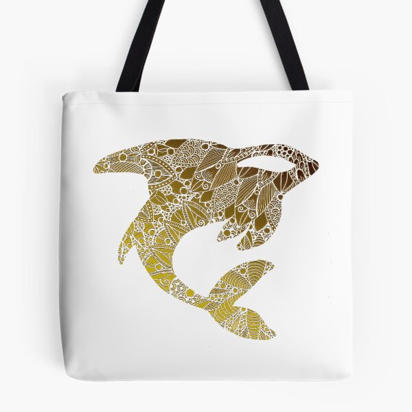 Item preview, Golden Mandala Orca Tattoo  designed and sold by Sebastian Grafmann.