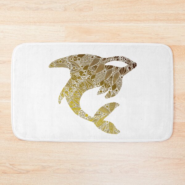 Item preview, Golden Mandala Orca Tattoo  designed and sold by Sebastian Grafmann.
