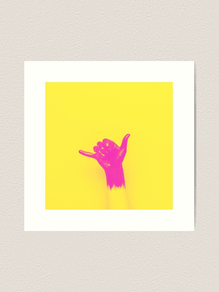 Alternate view of Shaka surf gesture Art Print