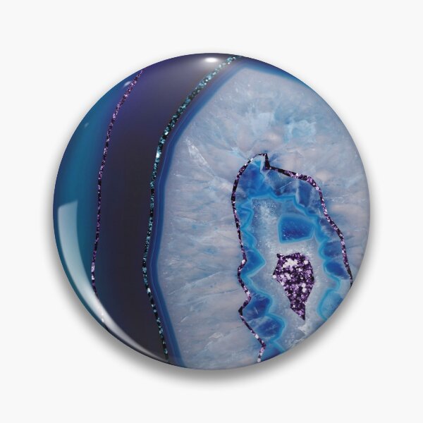 Item preview, Mermaid Agate with Purple Blue Glam #1 (Photo of Glitter Only - Not Reflective) designed and sold by Anita's & Bella's Art.