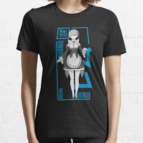 Rem - Re:Zero - Typography 1 Essential T-Shirt