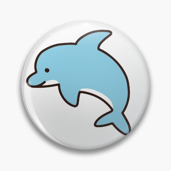 Item preview, Cute pastel blue dolphin designed and sold by You Store.
