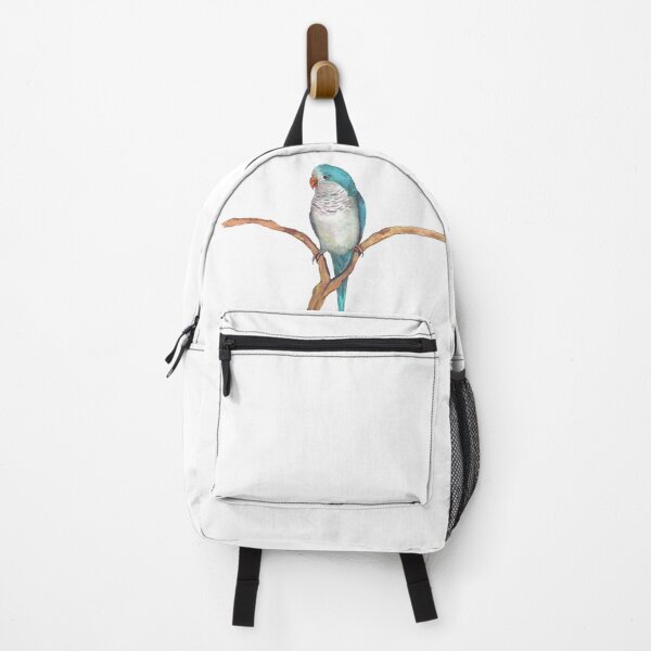 Item preview, A watercolor of a blue quaker parrot designed and sold by Bwiselizzy.