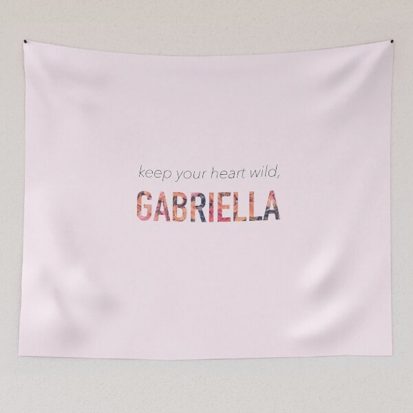 Item preview, Gabriella, keep your heart wild designed and sold by Cátia Lima.