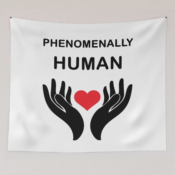 Item preview, PHENOMENALLY HUMAN RED HEART GIFT FOR HUMANITY designed and sold by Designworking.