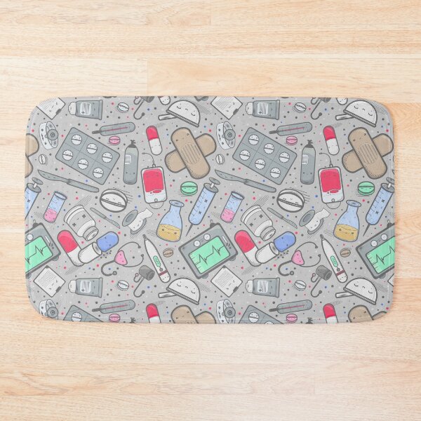 Item preview, Kawaii Medical Pattern designed and sold by Jarrod Vandenberg.