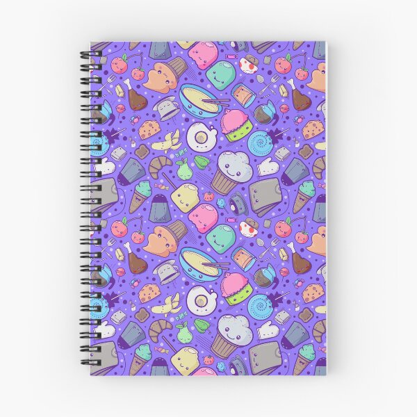 Item preview, Kawaii Adorable Food Pattern designed and sold by Jarrod Vandenberg.