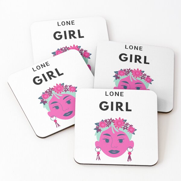 Item preview, Lone Girl 4 designed and sold by ModernDesign101.