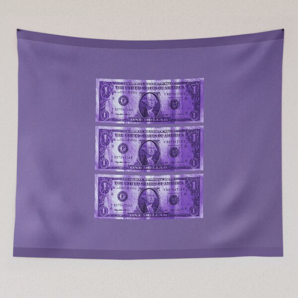 Item preview, Greenback Front – 3 Dollar – Ultra Violet designed and sold by Hell-Prints.