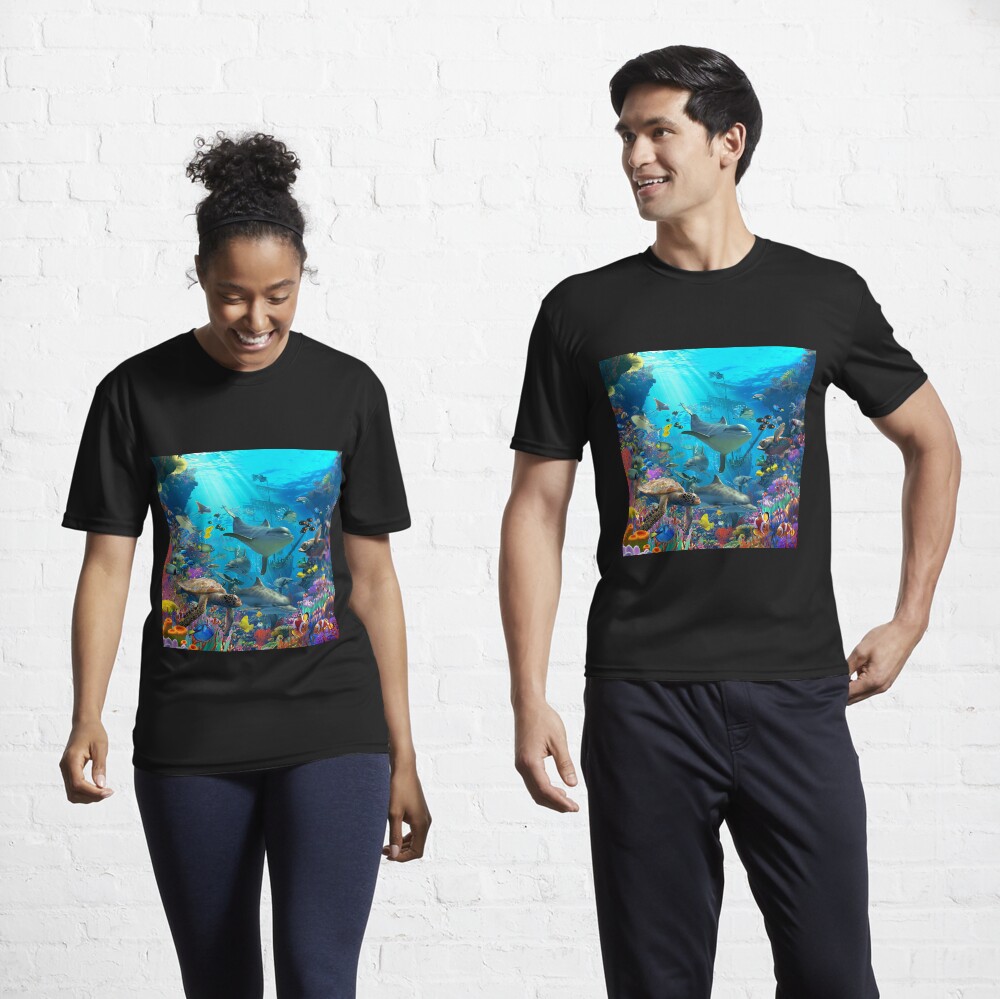 Vista previa del artículo con la obra «Camiseta deportiva», diseñado y vendido por DavidPenfound.
