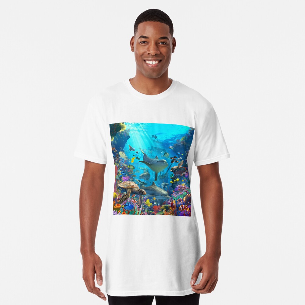 Vista previa del artículo con la obra «Camiseta larga», diseñado y vendido por DavidPenfound.
