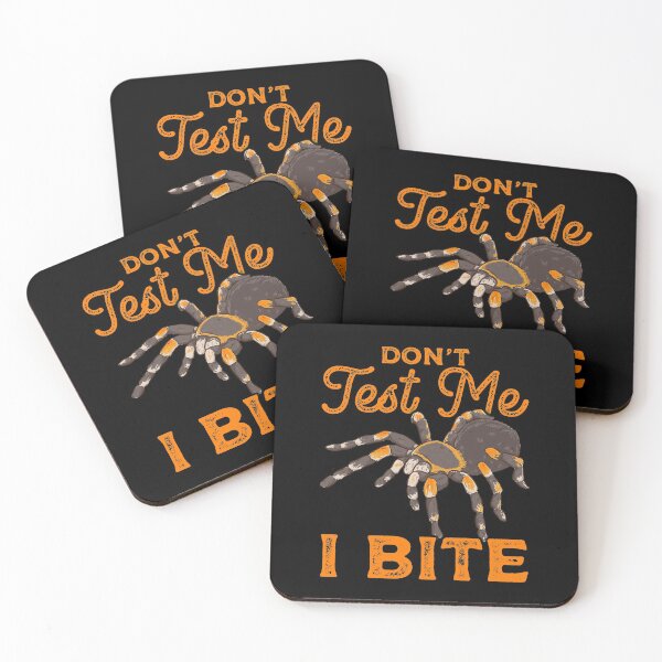 Item preview, Sarcastic Don't Test Me I Bite Funny Spider Pun designed and sold by perfectpresents.
