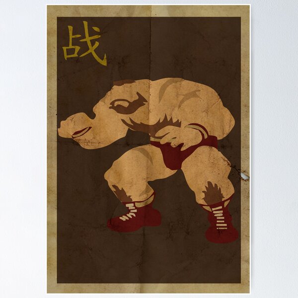 Zangief Poster for Sale by Ghostach