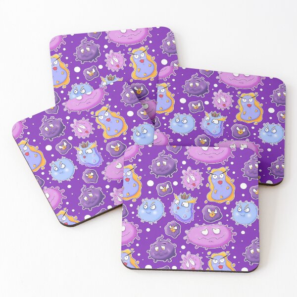 Item preview, Cute Viruses Pattern designed and sold by Jarrod Vandenberg.