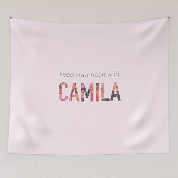 Item preview, Camila, keep your heart wild designed and sold by Cátia Lima.