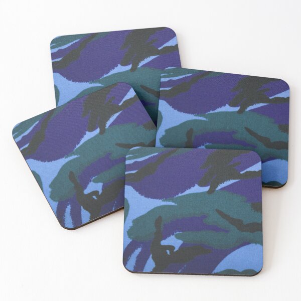 Item preview,  BLUE CAMO Military Camouflage designed and sold by BulganLumini.