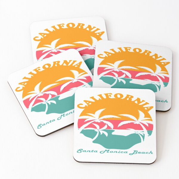 Item preview, California santa monica beach. designed and sold by qzpolo.