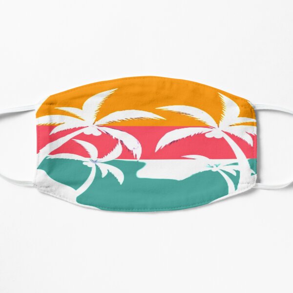 California santa monica beach. Mask