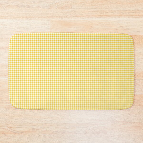 Item preview, Yellow Gingham Check Pattern designed and sold by junkydotcom.