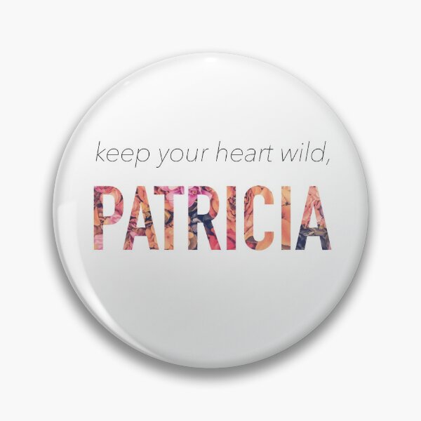 Item preview, Patricia, keep your heart wild designed and sold by Cátia Lima.