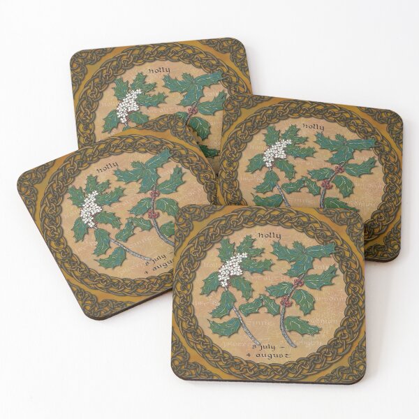 Item preview, Celtic Tree Calendar - Holly designed and sold by lottibrown.