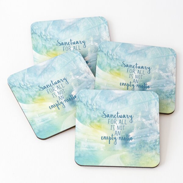 Item preview, Sanctuary For All Is Not An Empty Motto designed and sold by Vixy of the Deep.