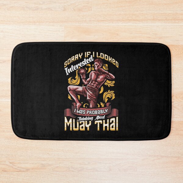 Item preview, Funny Sorry I Was Thinking About Muay Thai Pun designed and sold by perfectpresents.