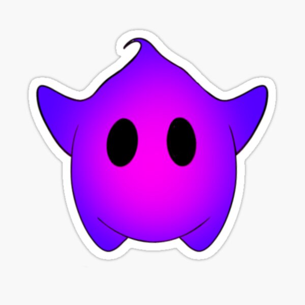 Purple Yoshi Stickers Redbubble - cute purple luma roblox