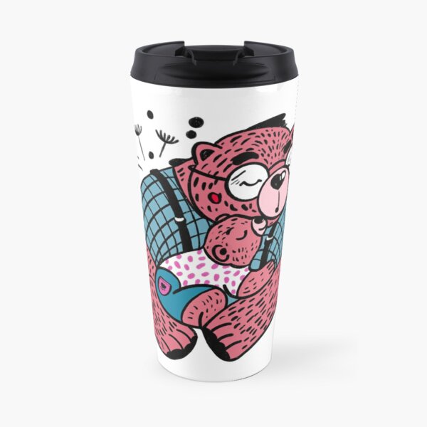 papa bear travel mug