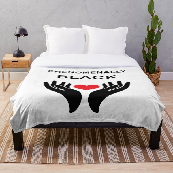 Item preview, PHENOMENALLY BLACK RED HEART GIFT designed and sold by Designworking.