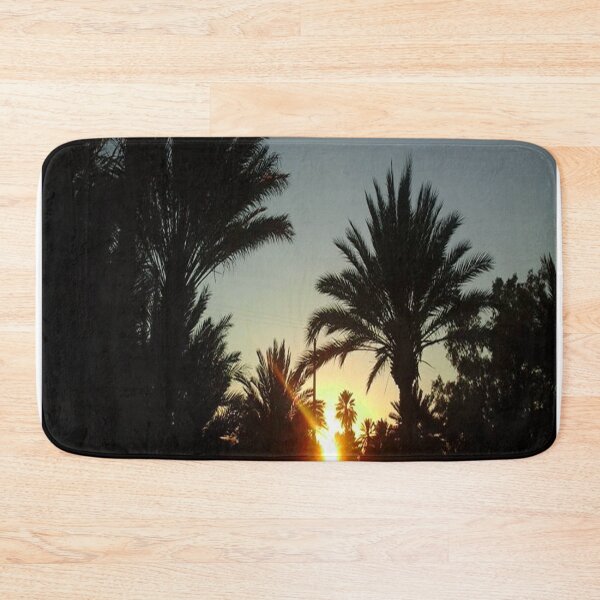 Item preview, Awesome view on sunset and palm trees designed and sold by faridman.