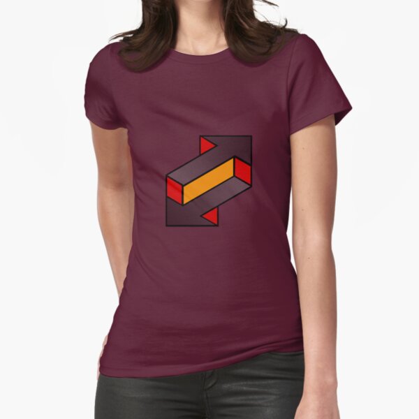 upload - download Fitted T-Shirt