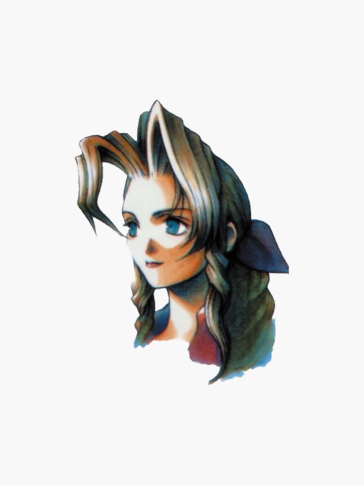 Final Fantasy Vii Aerith Aeris Gainsborough Sticker For Sale By