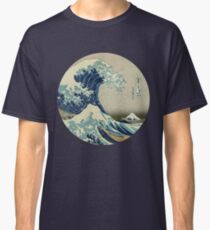 Große Welle vor Kanagawa-Kreis Classic T-Shirt