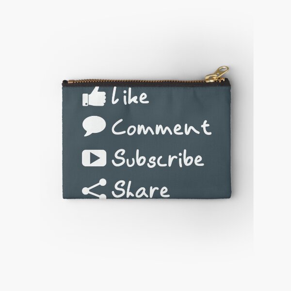 Item preview, Like, comment, subscribe, and share designed and sold by MadabinaDesign.