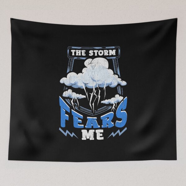 Item preview, The Storm Fears Me Funny Severe Weather Tornado designed and sold by perfectpresents.