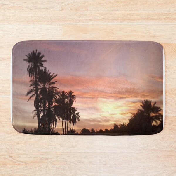 Item preview, Awesome view of sunrise and palm trees designed and sold by faridman.