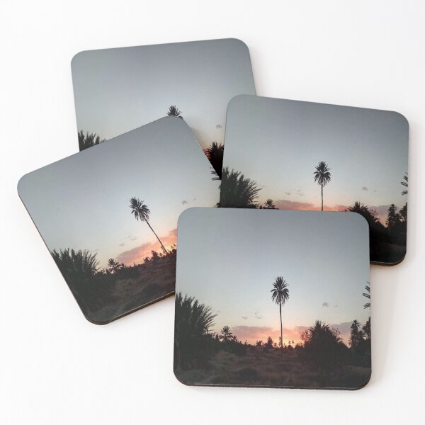Item preview, Beautiful view of sunrise and palm trees designed and sold by faridman.