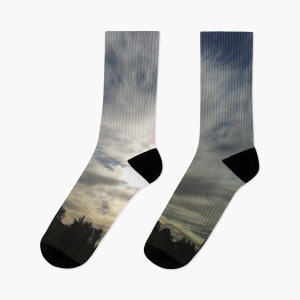 Item preview, Foggy sky and palm trees designed and sold by faridman.