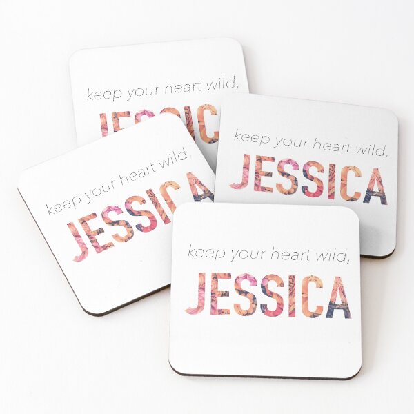 Item preview, Jessica, keep your heart wild designed and sold by Cátia Lima.