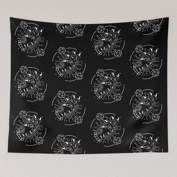Item preview, Roll Your Fate (White) designed and sold by SerafinaArt.