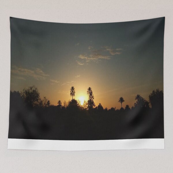 Item preview, Beautiful sunrise with palm trees designed and sold by faridman.