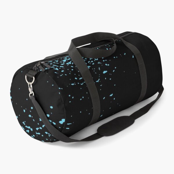 Item preview, abstract neon blue and black designed and sold by kim tang.
