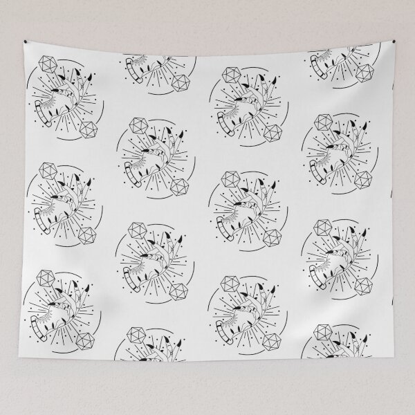 Item preview, Roll Your Fate (Black) designed and sold by SerafinaArt.