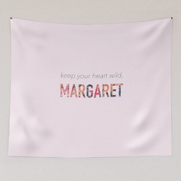 Item preview, Margaret, keep your heart wild designed and sold by Cátia Lima.