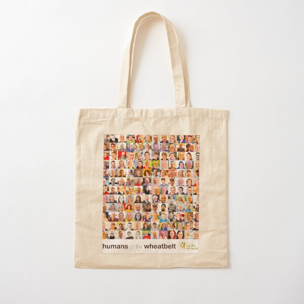 Humans of the Wheatbelt v7 Cotton Tote Bag