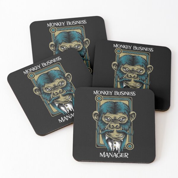 Item preview, Monkey Business Manager. Pun. Funny designed and sold by shirtdan.