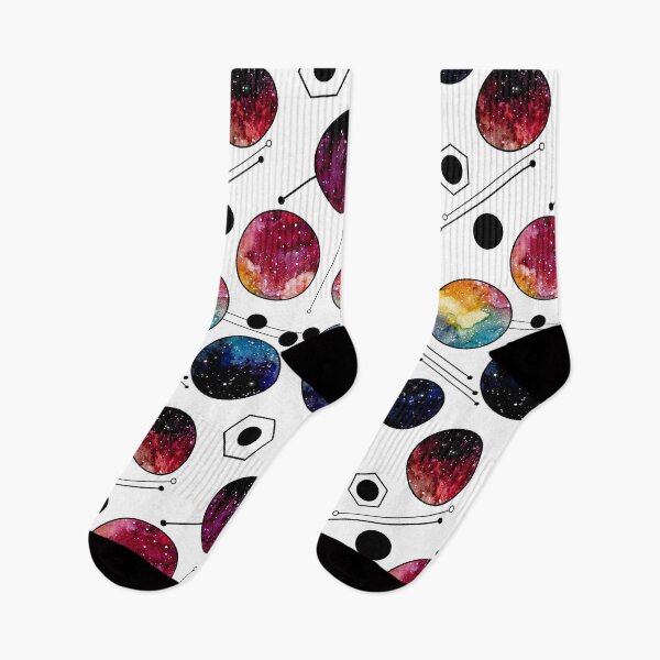 Item preview, Watercolor Colorful Galaxy in Circles designed and sold by Cordata.
